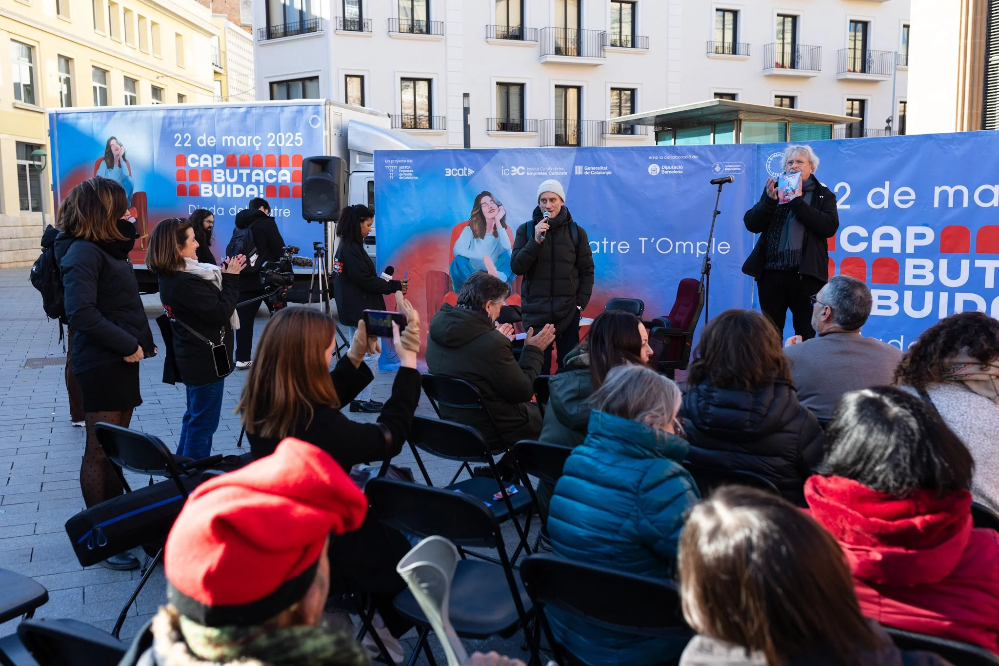 Roda de premsa a Tarragona el 15 de gener de 2025