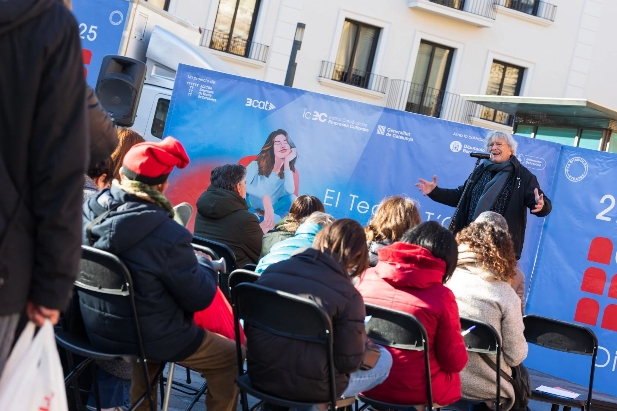 Roda de premsa a Tarragona el 15 de gener de 2025
