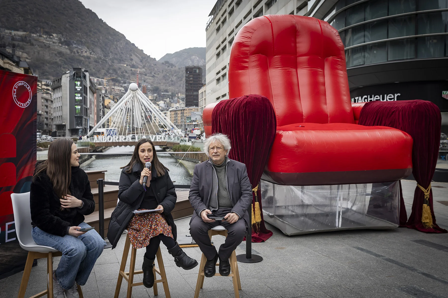 Roda de premsa de Cap Butaca Buida a Andorra - 03/03/26