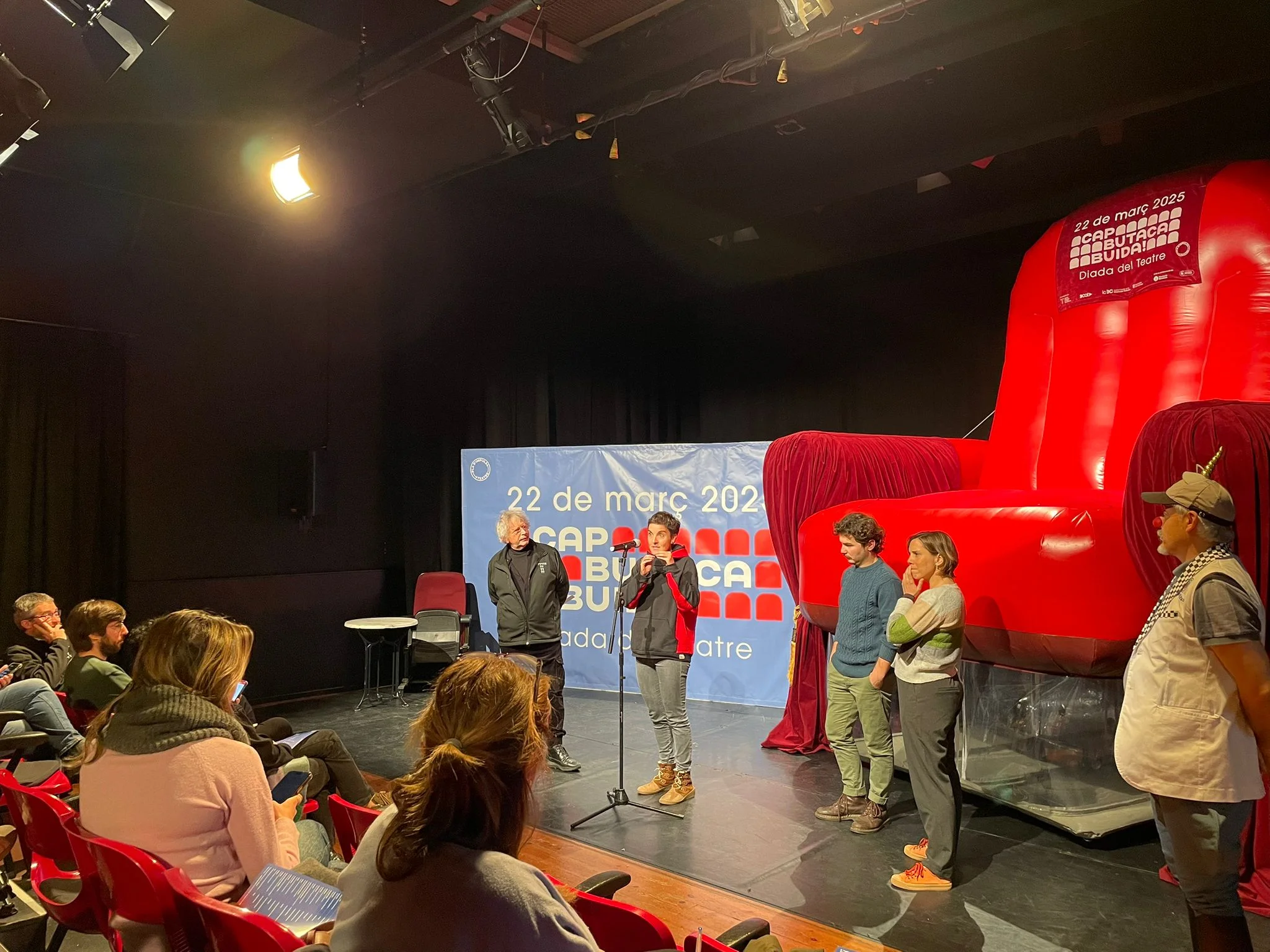 Roda de premsa a Igualada 12 de febrer