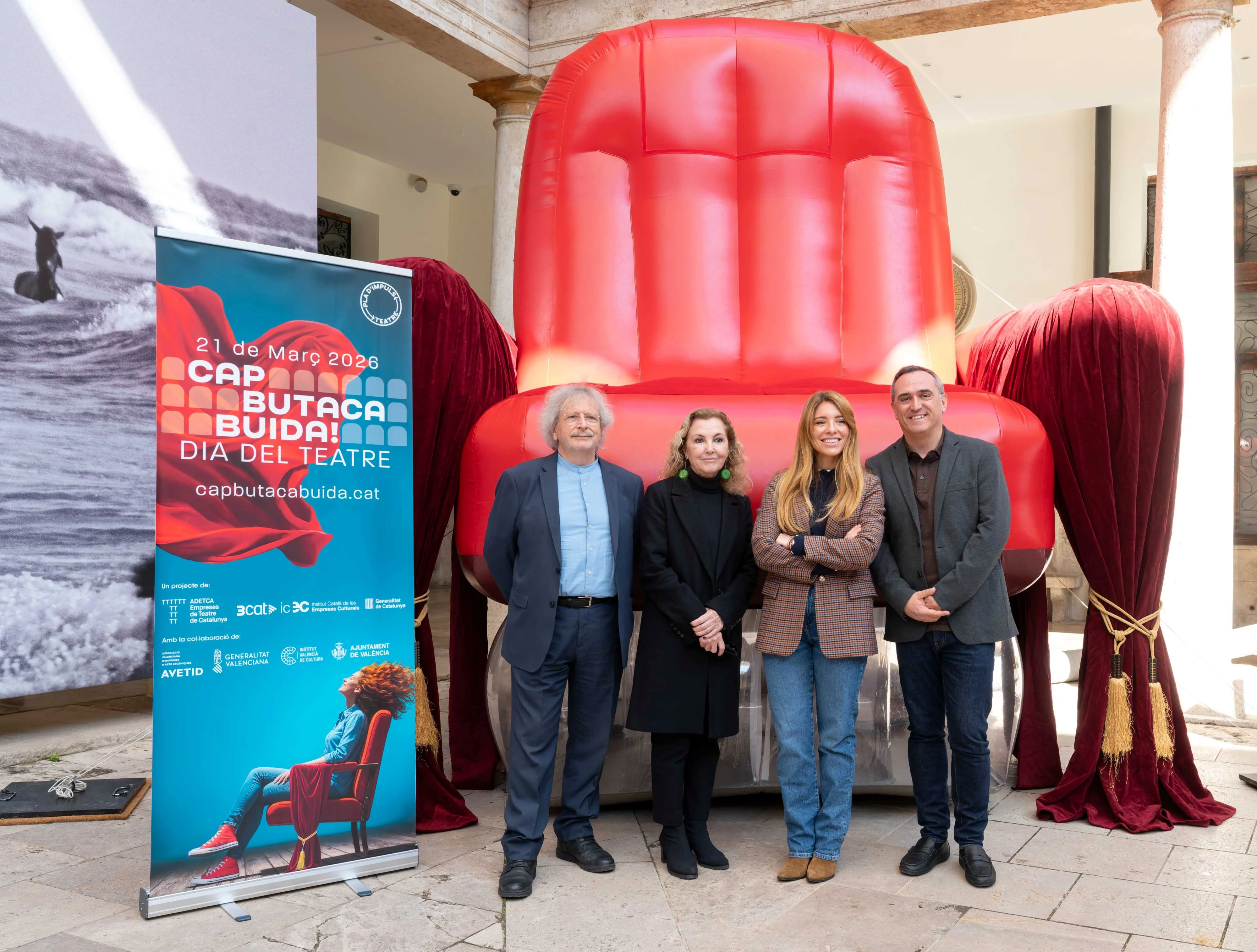 Roda de premsa 9 de març de 2026 a València | © Vicente A. Jimenez