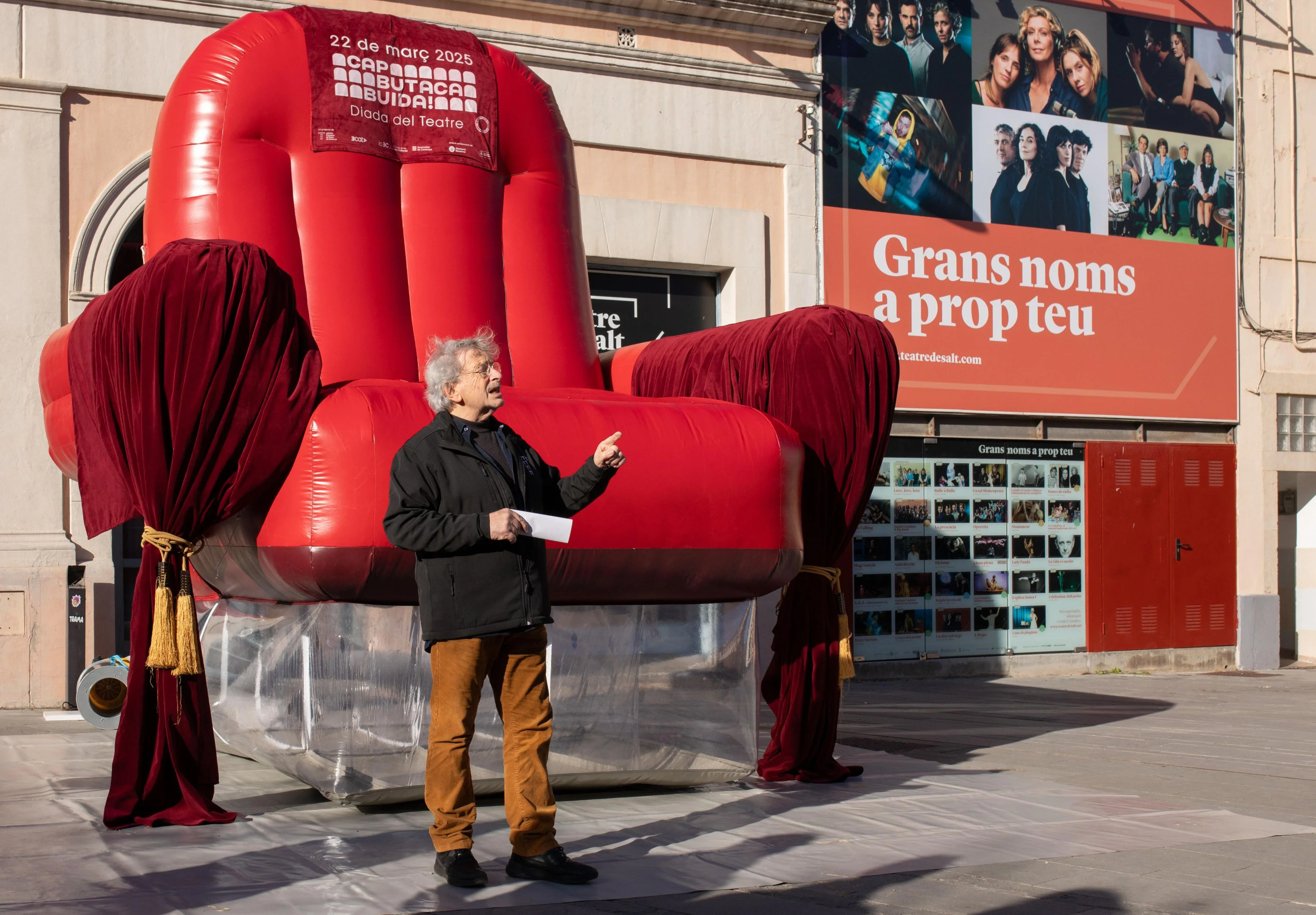 Roda de premsa Salt 29 de gener