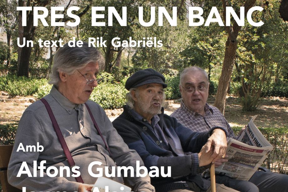 Tres en un banc | © Lladó Tres en un banc | © Lladó