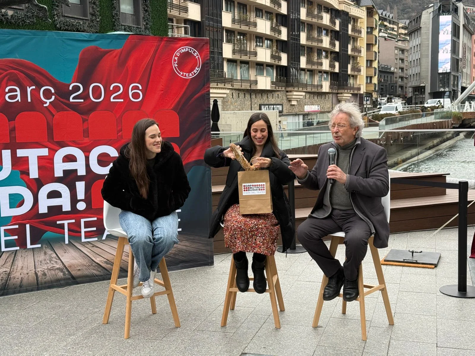 Roda de premsa de Cap Butaca Buida a Andorra - 03/03/26