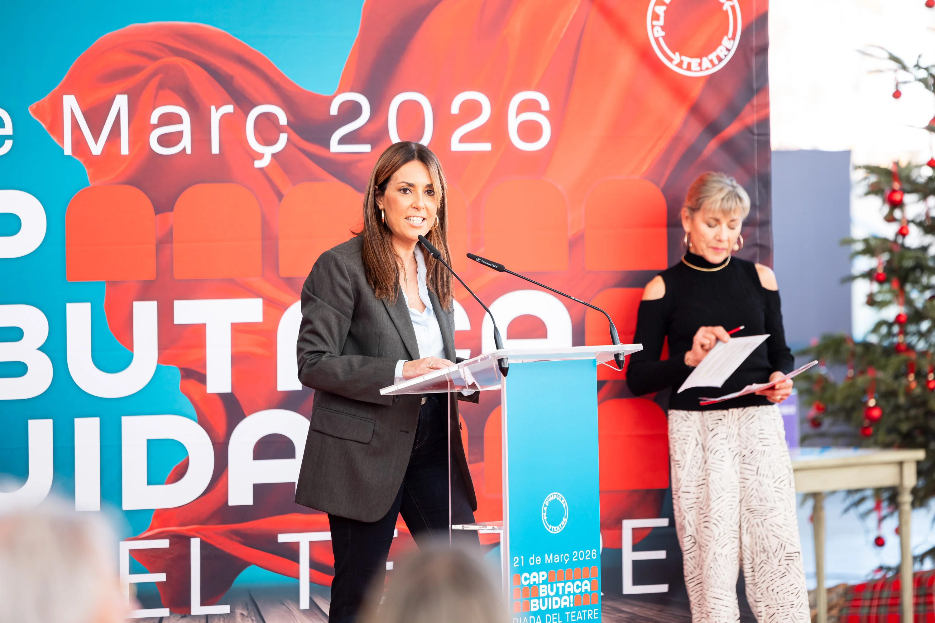 Roda de premsa 10 de desembre al TNC