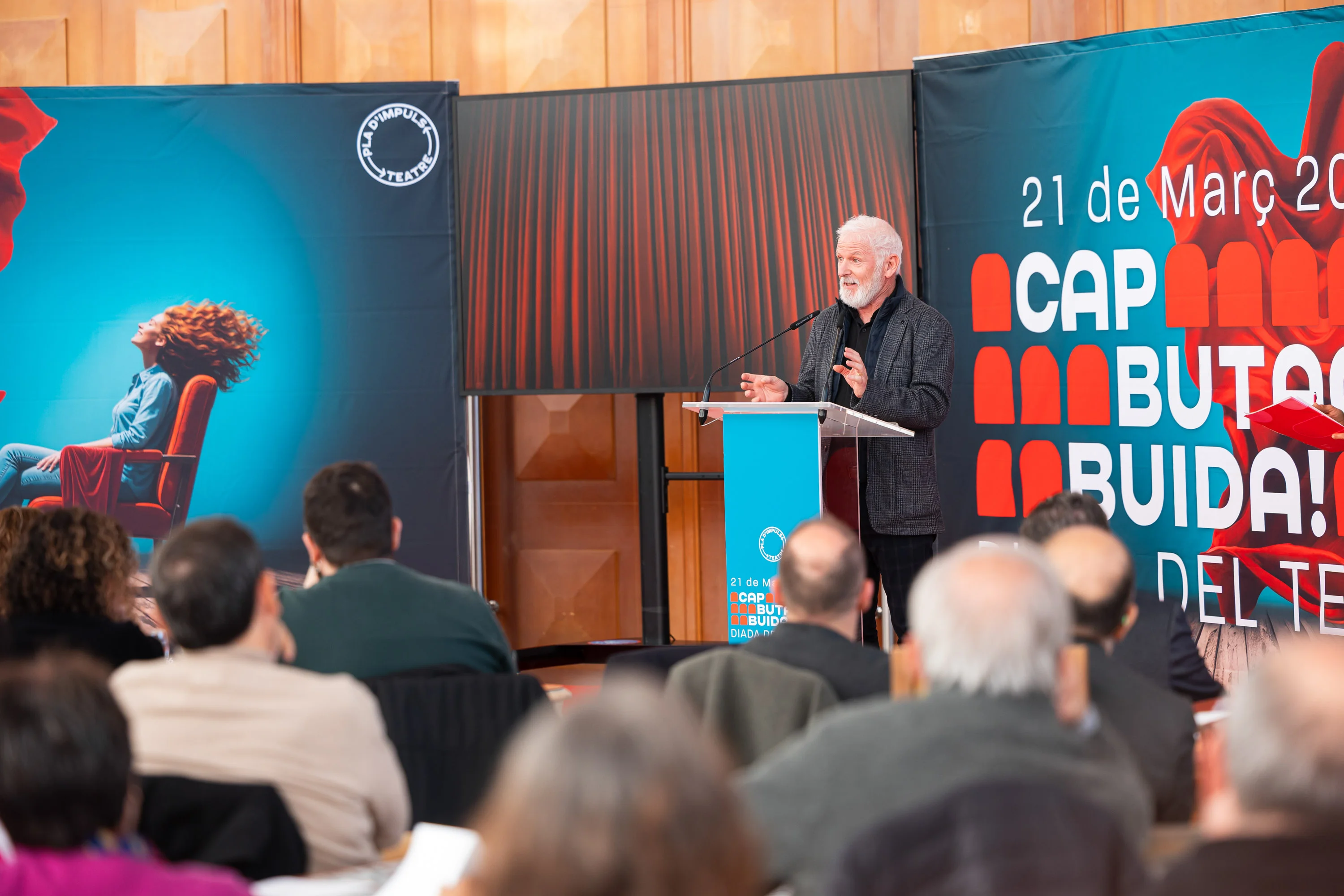 Roda de premsa 10 de desembre al TNC