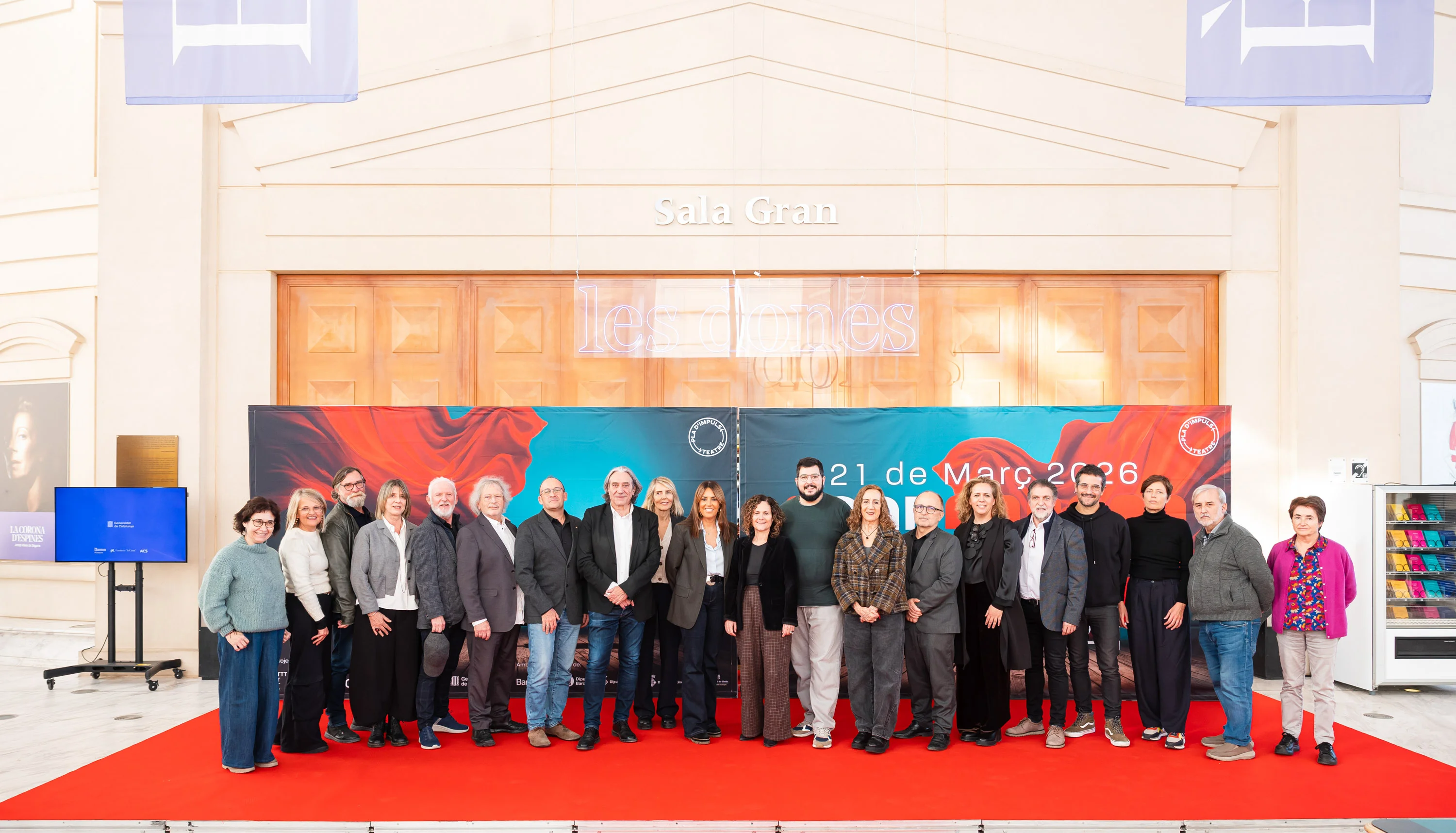 Roda de premsa 10 de desembre al TNC